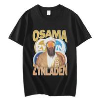 Vintage Osama Zynladen Graphic T Shirts Fashion Trend Clothing Short Sleeve T-shirt Unisex O-Neck T-shirts Women Clothing Top M