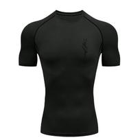 Dart Pattern Men's Sports T-shirt Training Fitness Compression Workout T-Shirt Gym T-shirts Men's Stretch T-shirt S