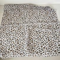 Y2K Leopard Print Hair Scarf Spicy Girl Small Square Scarf Headwear Punk Bandana  Streetwear Style 3