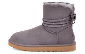UGG Mini Bailey Bling Bow 'Grey' Women's 1120864-SHA 38