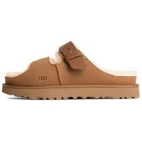 UGG Newborn Collection, Porte Chouxfleur, Minimalist Fashion, Fleece Lined Mules Slide Slippers Women's Chestnut 1167611-CHE 40