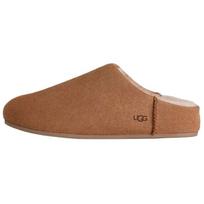UGG Elea Fashion Slip on Fleece Lined Mules Rubber Sole Abrasion Resistant Closed Toe Slippers Women's Chestnut 1171390-CHE 38