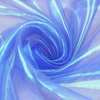Decoration Tulle Shiny Laser Tulle Transparent Thin Organza Fabrics Organza Dresses Fabric Wedding mėlyna