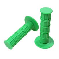 Universal Handle Grips Dirt Pit Bike Motorcycle Motocross Motorbike Handle Bar Grips For CRF YZF KXF SXF SSR SDG BSE žalia