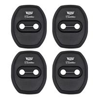 4pcs Car door lock buffer silicone rubber pad accessories Stickers for Cadillac Escalade DTS SRX XT5 XTS ATS BLS CT4 CTS SLR SLS