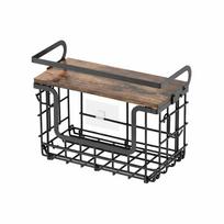 Carbon Steel Refrigerator Magnetic Shelf Punch Free Wall Mounted Spice Storage Rack Space Saving Large Capacity