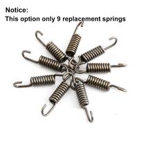 47cc 49cc Pocket Bike 3 Shoe Clutch 2T Springs Centrifugal Clutch Pad For 2 Stroke Engine Minimoto Mini Dirt Bike Quad ATV Parts