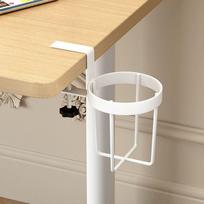 Metal Desk Cup Holder New Punch-free Anti Spill Table Fixed Storage Rack Removable Portable Cup Storage Rack Table balta