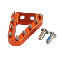 For Husqvarna FE TX FX TC FC 125 150 250 300 350 450 501 2017 - 2023 Motorcycle Accessories Rear Brake Pedal Footboard Head oranžinė