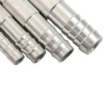 4pcs 8mm 10mm 13mm 14.5mm A/C Hose Barb Aluminum Pipe Fitting Connector Straight Splice Barbed Fitting #6 #8 #10 #12 China Mainland
