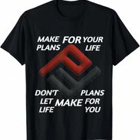 The Future Planner T-Shirt T-Shirt S įvairiaspalvis
