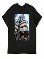 Lloyds Building City Of London T-Shirt Plain Essential T Shirt Funny T-Shirt unisex Workout Shirt S įvairiaspalvis