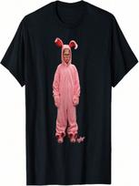 A Christmas Storys Ralphie Pink Bunny Pink Nightmare T-Shirt S įvairiaspalvis