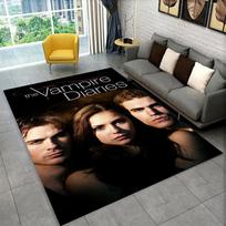 The Vampire Diaries Damon Salvatore Carpet Rug for Bedroom Living Room Sofa Playroom Doormat Home Decor,Kid Area Rug Non-slip 40x60cm