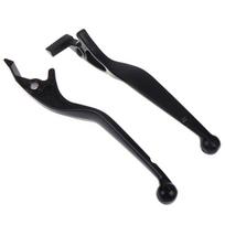 Universal Motorcycle Brake Clutch Levers Left / Right Side Black Hydraulic Brake Handle Lever For Electric Vehicles Bike Atv 2PCS