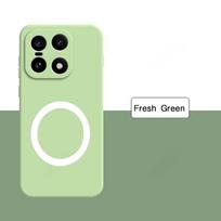 Official Skin Feel Liquid Silicone Car Magnetic Holder Case for OnePlue 15T 13T 12 11 Ace 6 5 Pro 3 2v Anti-drop Protect Cover OnePlus 11 smėlis