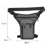 Motorcycle Drop Waist Leg Bag Portable Waterproof EVA Leg Side Bag Belt Hip Bum Luggage Ride Bags Motorbike Mobile Phone Purse