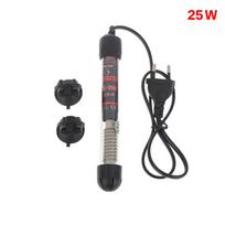 EU Plug Adjustable Temperature Thermostat Heater Rod Glass Aquarium Heater 25-300W Submersible FishTank Water Heating Rod
