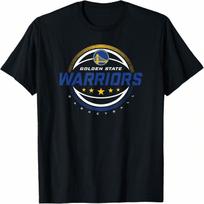 Golden State Warriors Blockletter Script T-Shirt S įvairiaspalvis