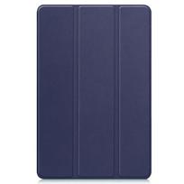 For Funda Teclast T65 (2025) Case Smart 13.4  Tablet PC Triple-Folding Stand Cover with Hard Back Coque Teclast T65 13.4in tamsiai mėlyna spalva