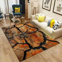 Classic Wood Grain Area Rug, for Living Room, Bedroom, Inn Decor, Suitable for Bathroom, Kitchen & Hallway 50cmx80cm