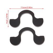 1Pair Universal Anti-skid Rubber Motorcycle Bike Stands Wheel Support Frame Stand Swing Arm Lift Tripod Hooks Rubber Accessories juoda