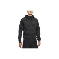 Nike Therma Vienoda su logotipu su gobtuvu bliuzonas Vyriški viršutiniai drabužiai Juoda DQ4830-010 L black