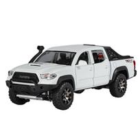 1/32 Toyota Tacoma Pikapas Lydinio Automobilio Modelis Su Garsu ir Šviesomis Atgal Traukiamas Vaikų Žaislas Kolekcionuojamas Daiktas Gimtadienio Dovana juoda