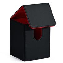 Kortų kaladės dėžutė, Kortų laikymo dėžutė talpina 100+ kortų su viengubais dėkliukais, PU odos magnetinis užsegimas Magic kortoms, TCG kortoms