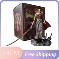 24cm ELDEN RING Figūrėlė Malenia Miquellos Kardas Anime Figūrėlė Valkirijos Figūrėlė Modelis Pvc Statulėlė Lėlė Kolekcija Papuošalai Žaislai no box balta