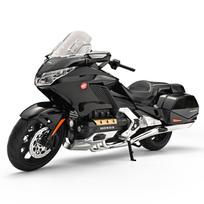 1/9 HONDA Gold Wing GL1800 Lydinio Sportinio Motociklo Modelis Metalinis Liejimo Formoje Laisvalaikio Kelionių Motociklo Modelis Garsas Šviesa Vaikų Žaislas Dovana juoda
