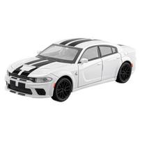 1/32 DODGE Charger SRT Hellcat Lydinio Sportinio Automobilio Modelis Metalinis Žaislas Raumenų Transporto Priemonės Automobilio Modelis Garso ir Šviesos Simuliacija Vaikų Dovana balta