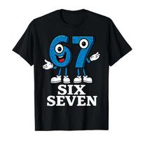 Summer Funny Six Seven Italian Gaming Meme T-shirt Men Women Oversized Cotton T Shirts High Quality Short Sleeve Tops 100