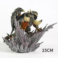 17CM Monster Hunter Žaidimo Drakono Figūrėlė Monstrai Nergigante Iceborne Velkhana Zinogre PVC Veiksmo Figūrėlė Kolekcionuojamas Modelis Žaislas