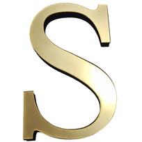 Auksinės Anglų Raidės Sienos Lipdukai 26 Raidės Sienos Lipdukai 3D Akrilo Veidrodis+EVA Anglų Sienų Menas Raidės Ženklas Meno Lipdukas Decal