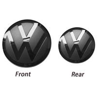 For VOLKSWAGEN Not Affect ACC Front Grille emblem Cover Or Rear Trunk Lid Cover for Volkswagen Golf 7/7.5/ 8 Passat B8 Polo CC J GOLF 8 (MK8) juoda