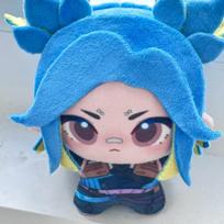 Hot Game Valorant Clove Adorable Plush Printed Starfish Body Doll 13cm Pendant Cosplay Keychain Toys Backpack Ornaments Gift