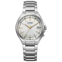 Attesa World Time Direct Flight Watch Silver [Citizen] Eco-Drive Radio-Controlled CB1120-50P Men's