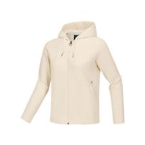 Skechers Basic Sports Series Comfortable Skin-Friendly Soft Windproof Hooded Jacket Women Jacket Pearl-White P424W031-02EP M