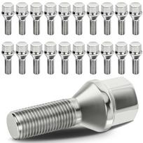 cciyu M12x1.25 Lug Nuts 20 Pieces Wheel Lug Bolt 12x1.25 12x1.25