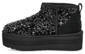 UGG Ultra Mini Chunky Sequin 'Black' Women's 1135060-BLK 39