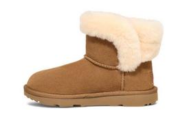 UGG Shearling Breathable Low Shaft Kids' Boots Brown Kids' 1153637K-CHE 36