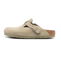 Boston Birkenstock Suede Leather 'Faded Khaki' 1025844