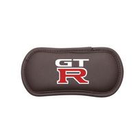 Car Interior Leg Knee Rest Pads Leather Cushion Car Styling For Nissan Nismo GTR Sylphy X Trail T30 T32 Almera Wheel Center Caps chaki