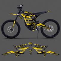 PowerZone Motorcycle Graphics Backgrounds Stickers For Surron Sur-ron Light Bee X S 3C 2021 2022 2023 2024