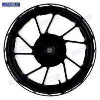 For Honda CB500F CB 500F Motorcycle 17 Inch Front And Rear Wheel Stripe Decorative Sticker Wheel Decal Reflective Rim Stickers