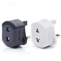 UK 2-Pin To 3-Pin EU European Euro Shaver Adapter Plug Socket Converter Travel juoda