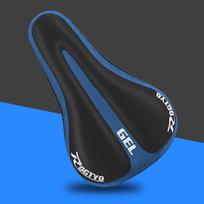 Silicone Bicycle Seat Cushion Cover Breathable Comfortable MTB Seat Cover Thickened Cycling Accessories Cycling Saddle Cover