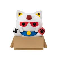 MEGA CAT PROJECT Mobile Suit Gundam Nyantomo Big Mobile Suit Nyandam Gundam 130mm PVC Painted Complete Figure Approx.