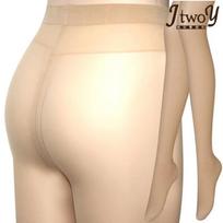 [J.Cotton] T-shaped nude pantyhose 1 pair student stockings Nude Pantyhose 1 Sheet Beige